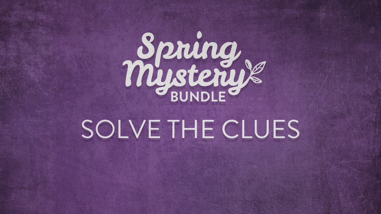 What's in the Spring Mystery Bundle - Solve our pictures clues