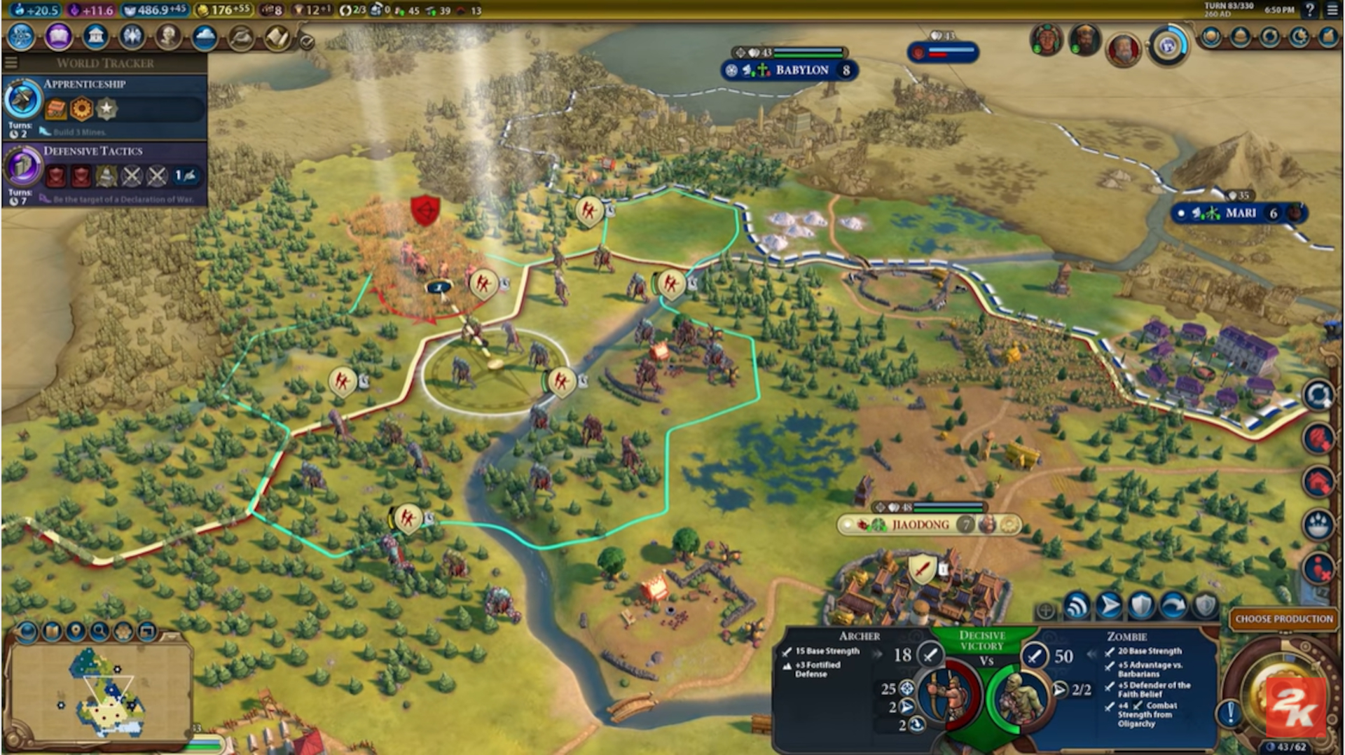 Zombies are coming to Civilization VI's New Frontier Pass