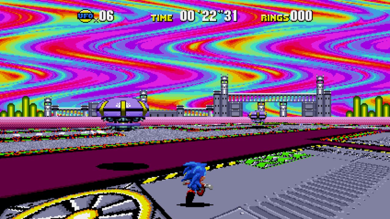 Metallic Madness Zone - Sonic CD