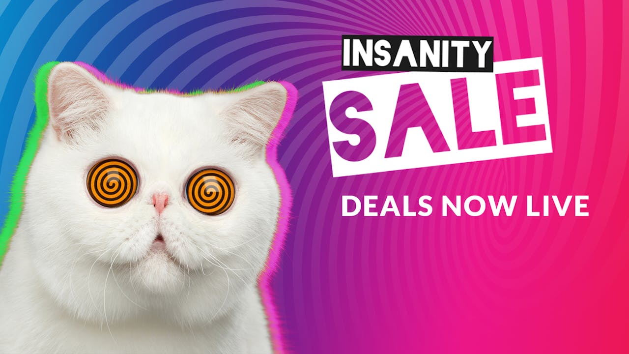 Insanity Sale now live - Don't miss crazy Flash Deals with huge savings