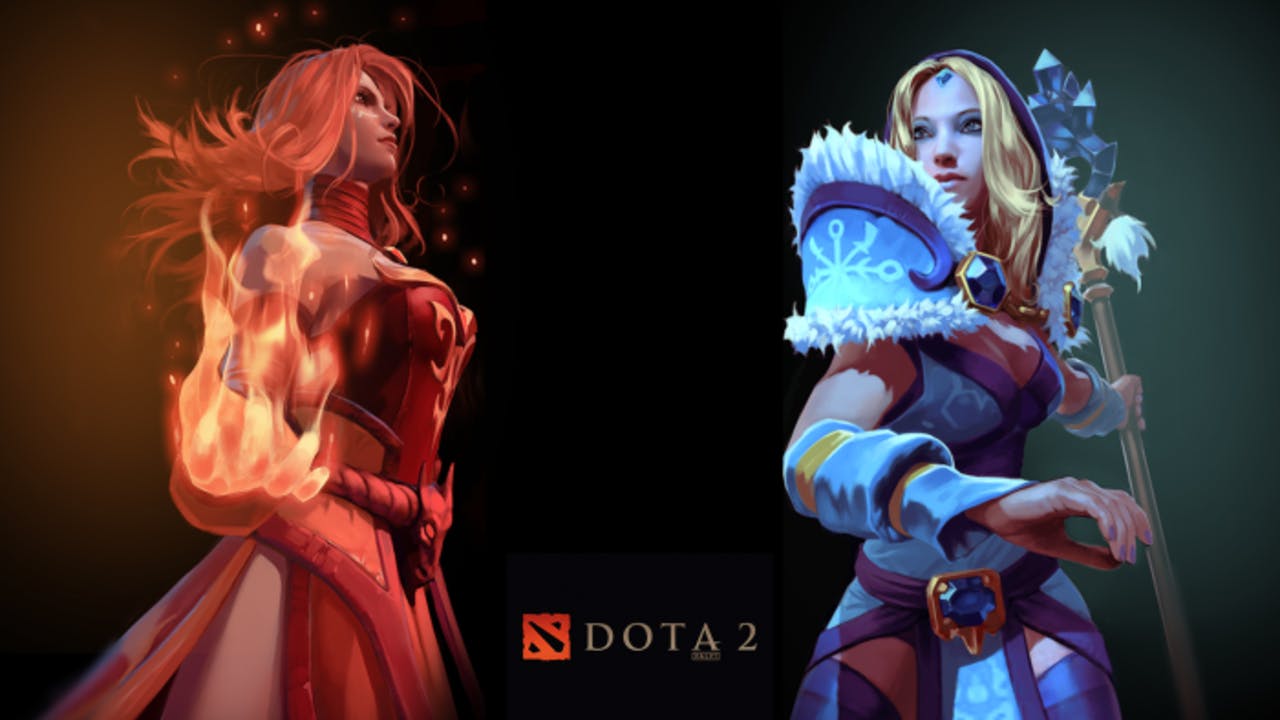 Rylai & Lina (DOTA 2)