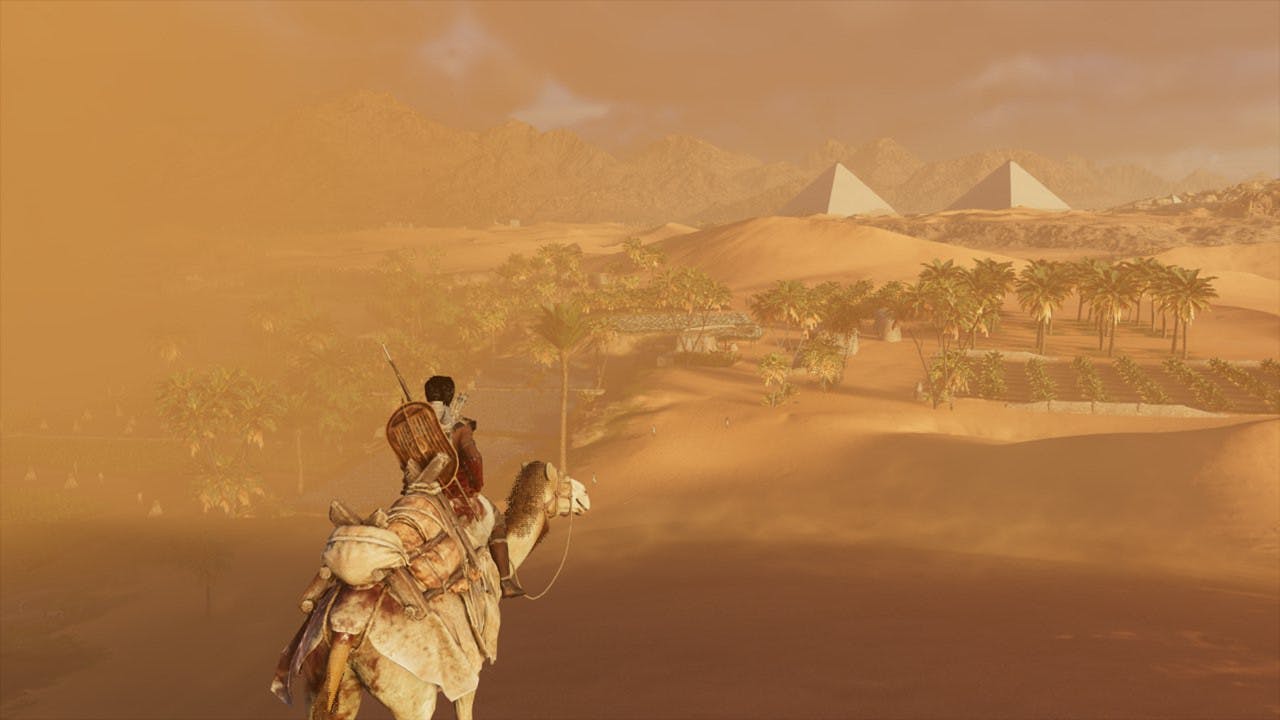 10. Dusty desert