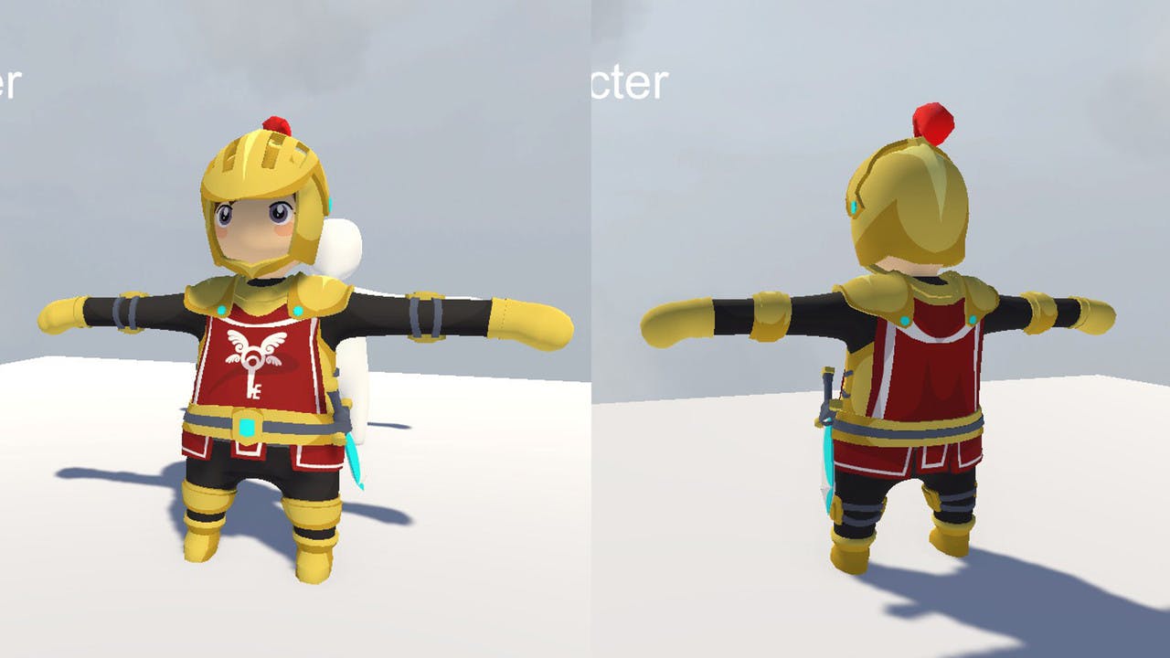 The 'Gold Knight' skin