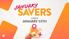 Our January Savers Sale is Here!