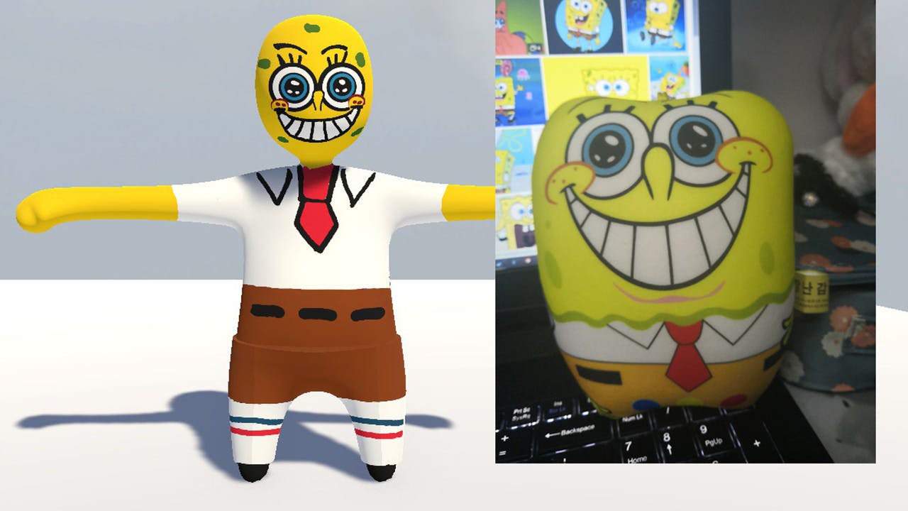 The 'Spongebob Squarepants' skin