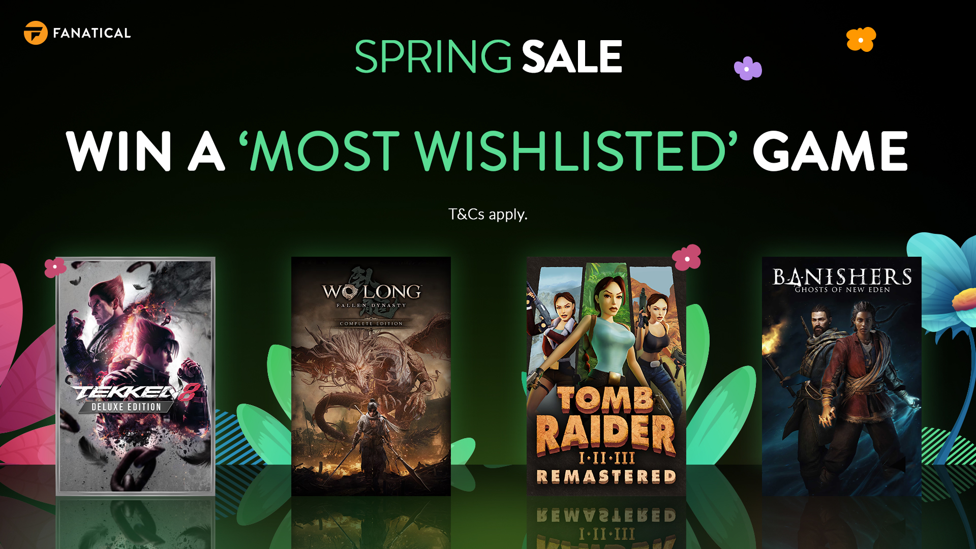 Win a Most-wishlisted Game for Spring Sale