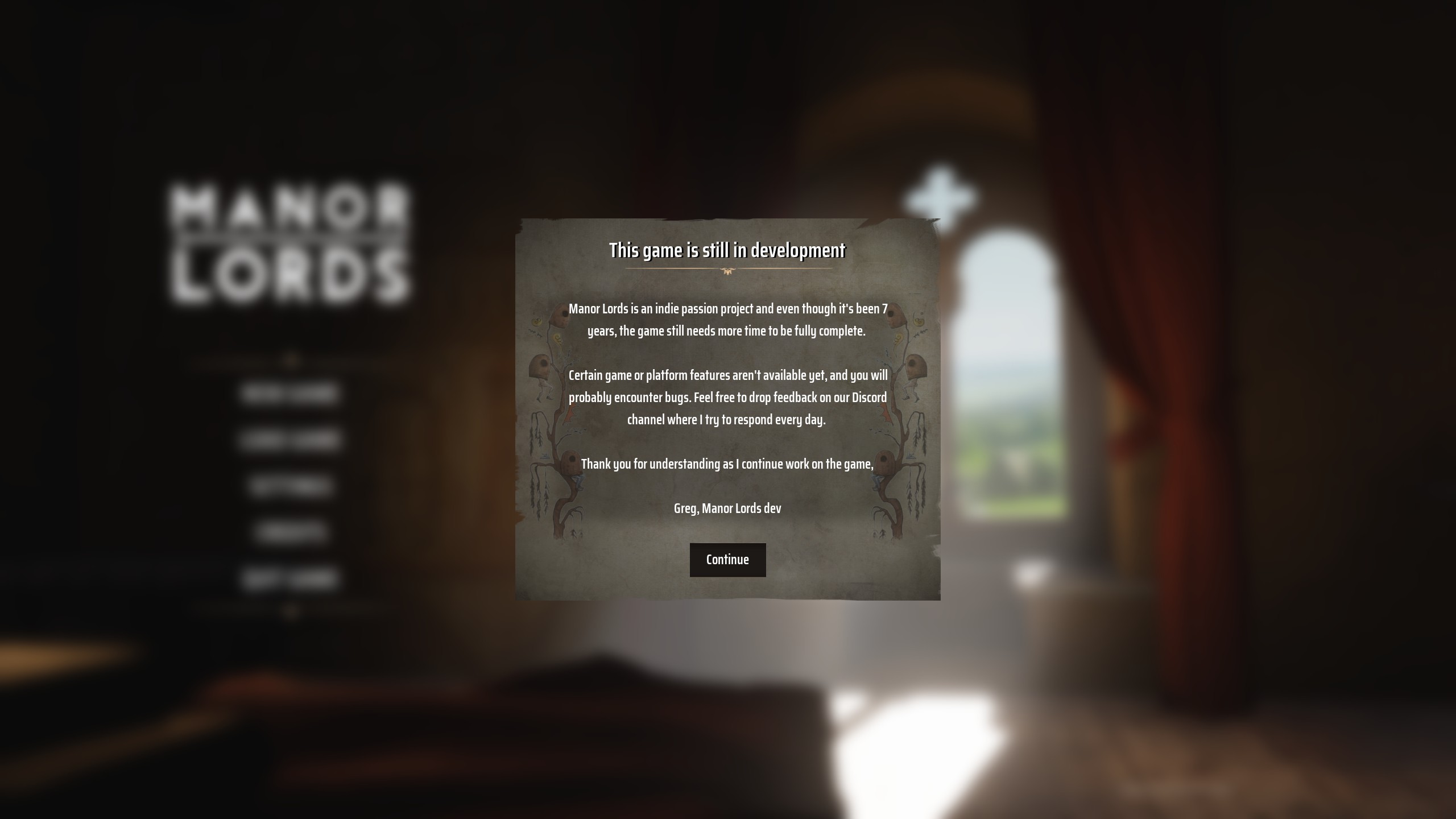 An Early Access Experience