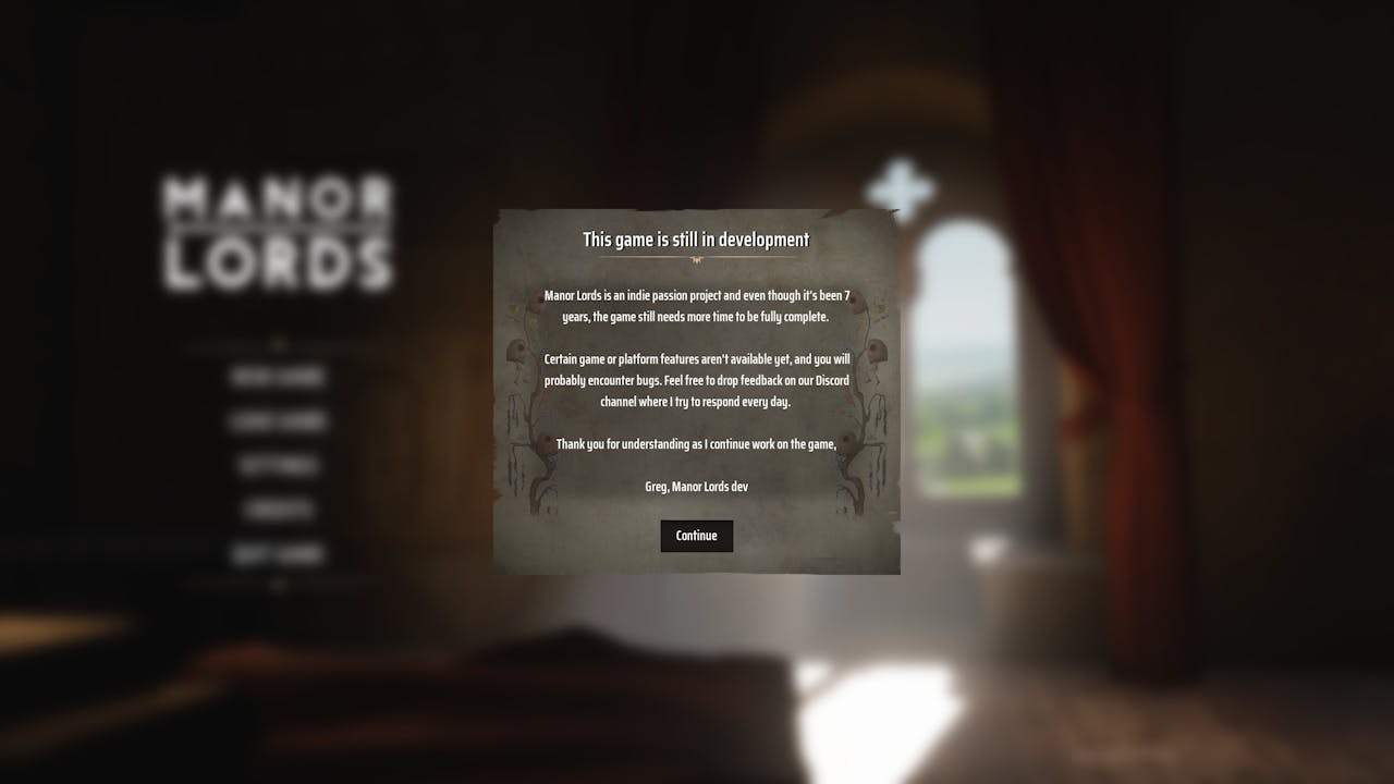 An Early Access Experience