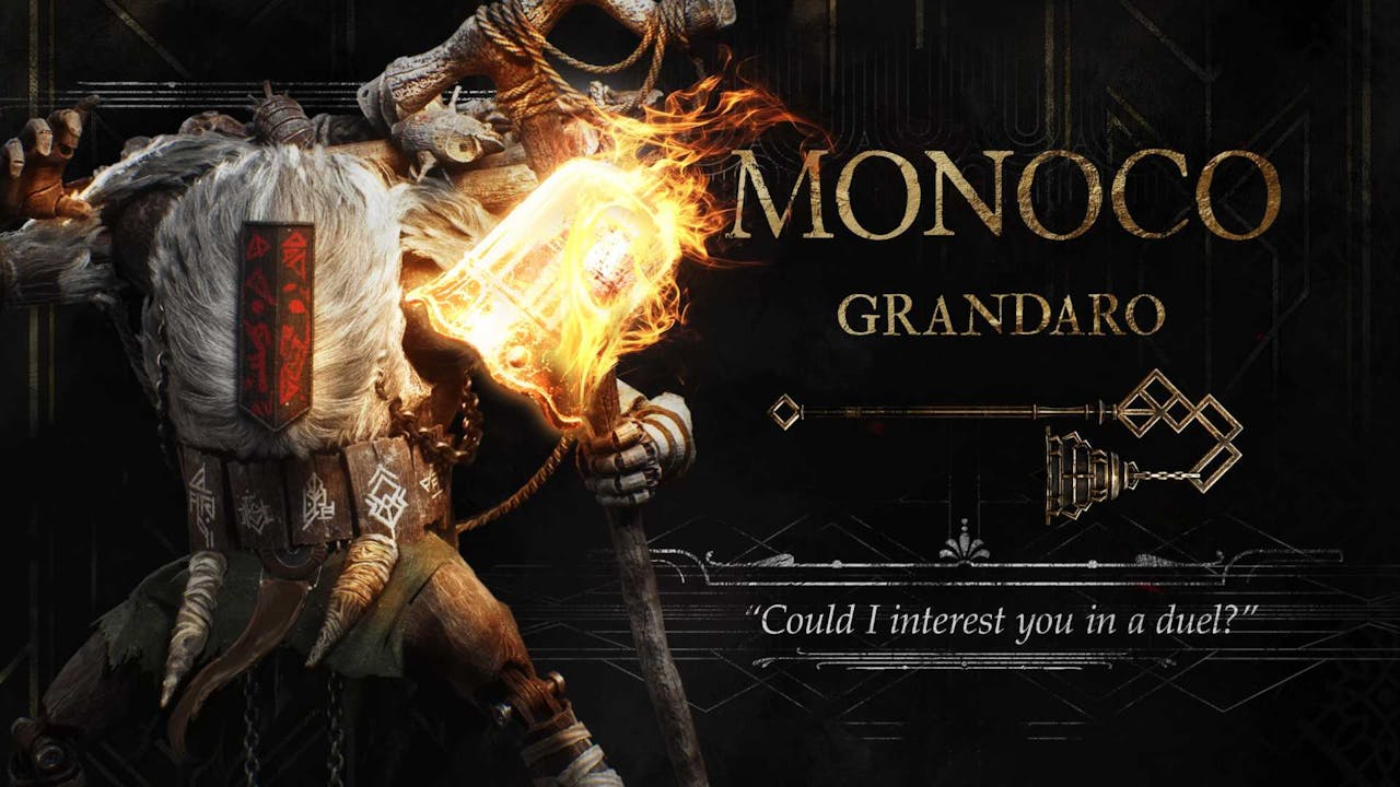 Monoco's portrait in the Clair Obscur: Expedition 33 character trailer.