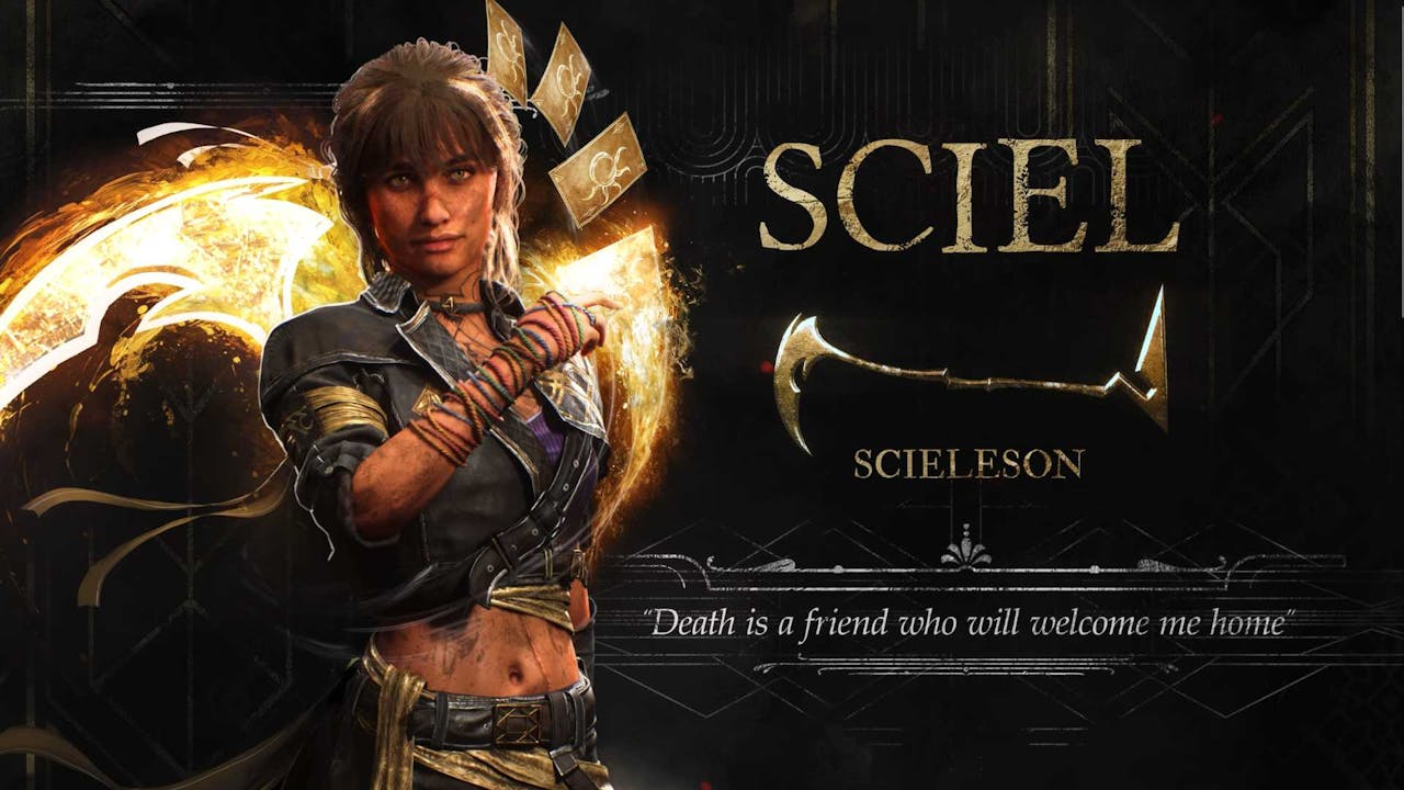 Sciel's portrait in the Clair Obscur: Expedition 33 character trailer.