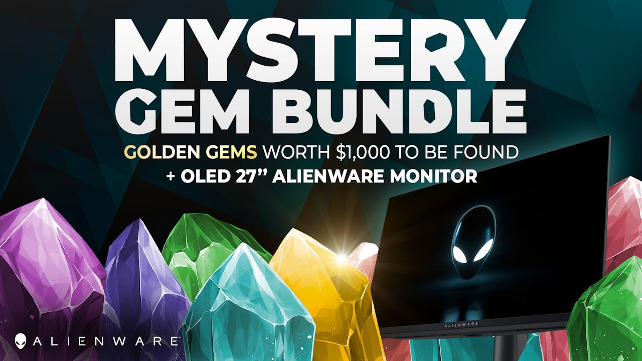 Win and Alienware Gaming Monitor at Fanatical