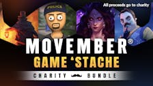 Movember Game 'Stache Charity Bundle - Breaking the Silence on Men's Health