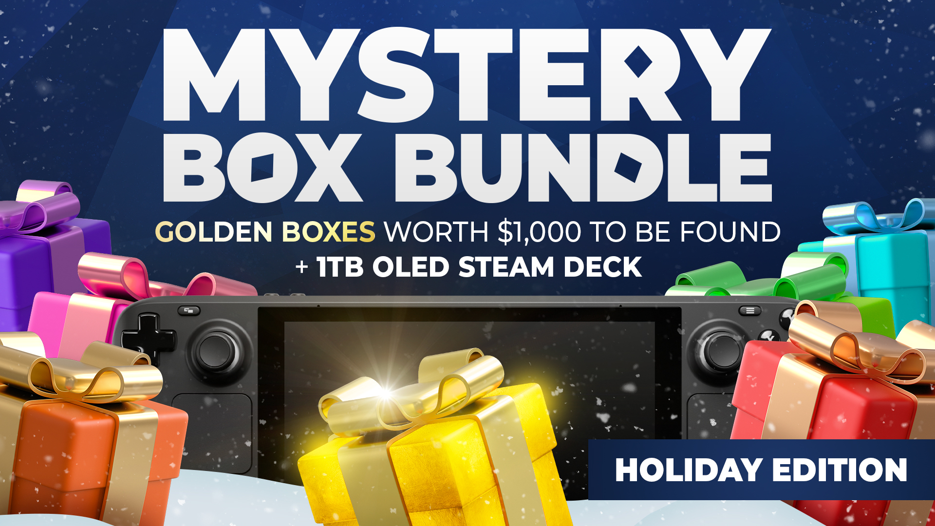 Mystery Box – Holiday Edition Is Live! Unwrap Weekly Star Prizes & Surprise Steam Games