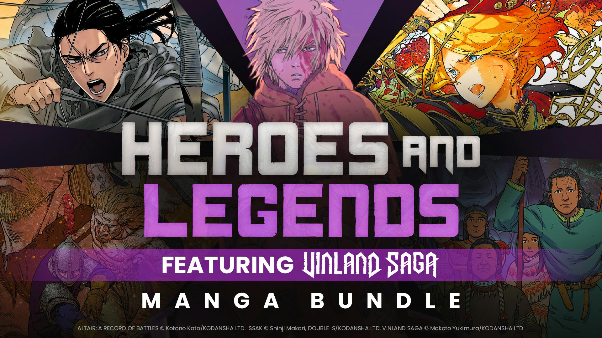 Vinland Saga Manga Bundle Fanatical