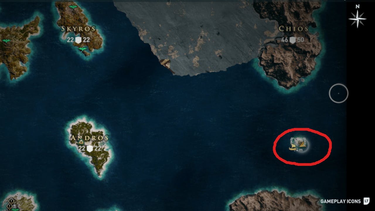 Where is Poseidon’s Trident located?