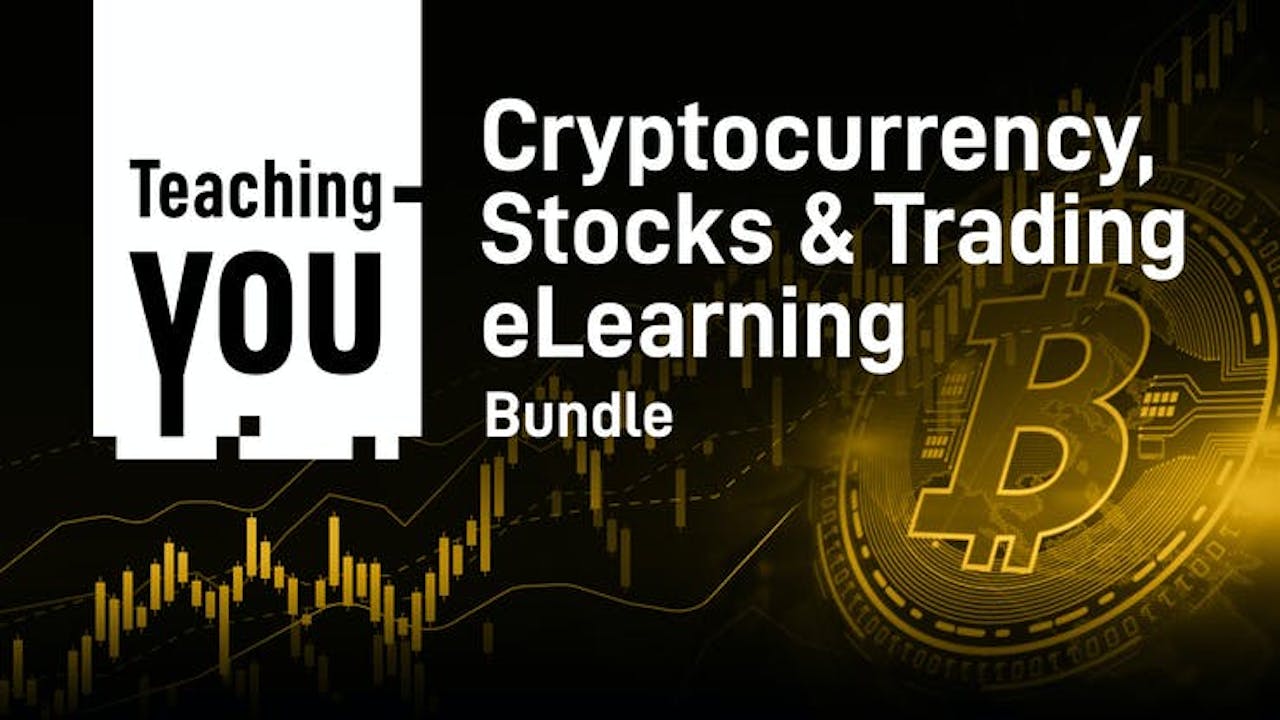 Cryptocurrency, Stocks & Trading eLearning Bundle